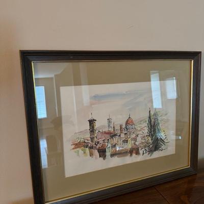 Florence Watercolor