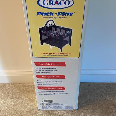 Graco Pack N’ Play Portable Play Pen Used In Box