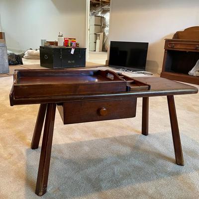 Antique Coffee Table/Cobbler’s Bench