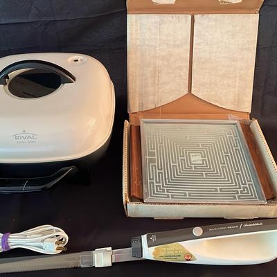 Rival Electric Skillet, Poultry Electric Carver, Automatic Food Warmer