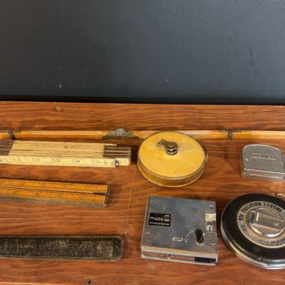 Vintage Rulers And Tape Measures