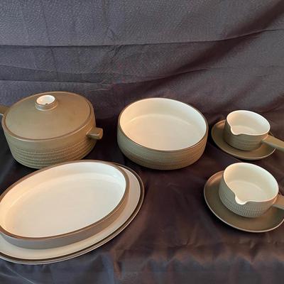 Mid-century Denby Langley, Etc. Servingware