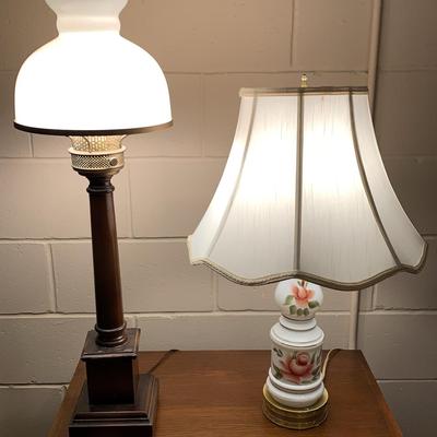 Two Vintage Table Lamps
