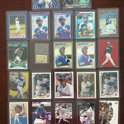 Ken Griffey Jr. Lot. Rookie Cards, Metal Universe, Inserts and More