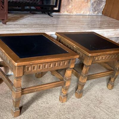 Romweber “Viking Oak” Small End Tables