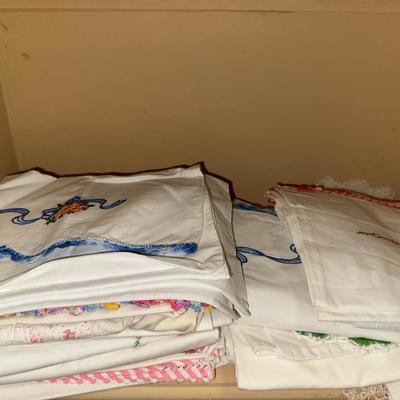 Embroidered Pillow Cases 