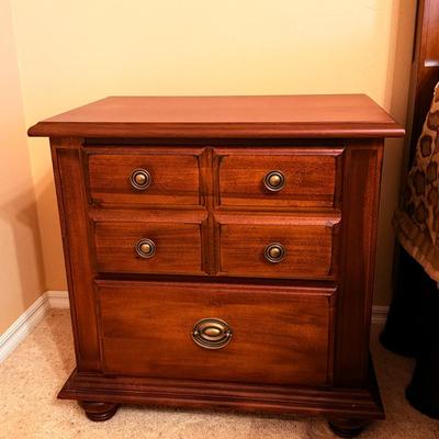 Broyhill Wooden Nightstand 1