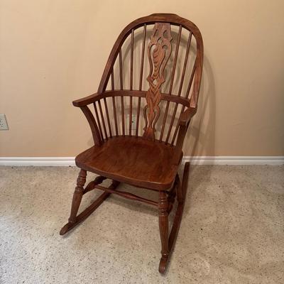 Vintage Windsor Rocking Chair