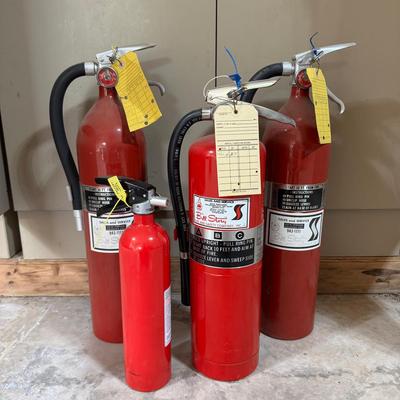 Vintage Fire Extinguishers 
