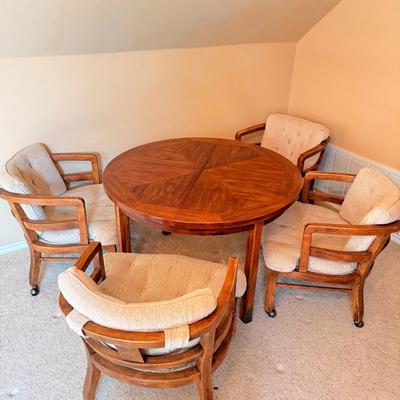 Wooden Table And Chairs! 