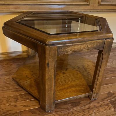 Lane Hexagonal Side Table