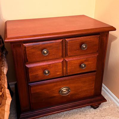 Broyhill Wooden Nightstand 2