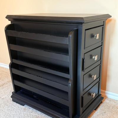 Black End Table 