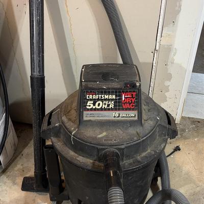 Craftsman 5.0HP 16 Gallon Wet/Dry Vac