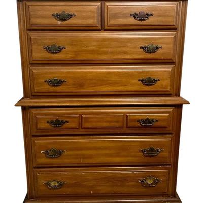 Sumter Cabinet Co Tall Boy Dresser 