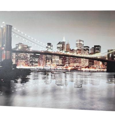 New York’s Brooklyn Bridge Canvas Print