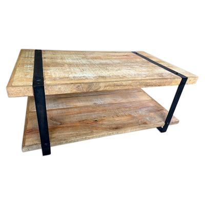 Industrial Wood Coffee Table