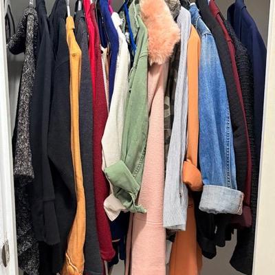 Closet Of Women’s Coats & Jackets - Antonio Melani, DNKY, Carmen Maro Valvo, & More (Sizes L, M, & S)