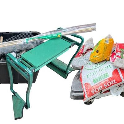 Gardening Soil, Tools, Bench And More