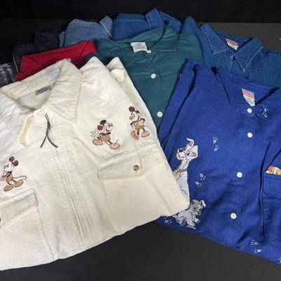 Sh433 vintage disney long sleeves 1
