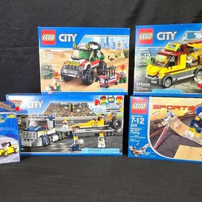 Sh292 racing and skating lego city sets