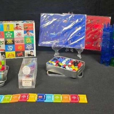 Sh319 magnet cubes and geomag plus more