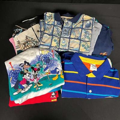 Sh459 vintage disney polos 1