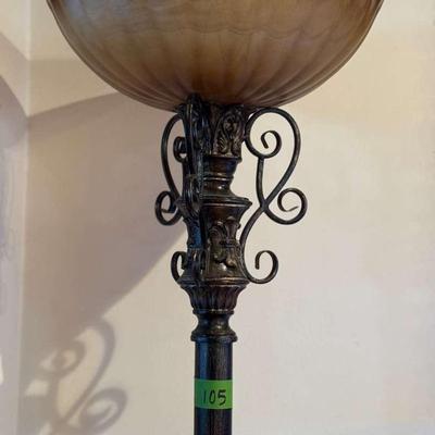 Lot 105: Metal Floor Lamp (75”)