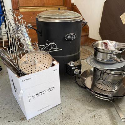 Lot 420: Char-Broil The Big Easy Infrared Oil-Less Turkey Fryer – Outdoor Cooker