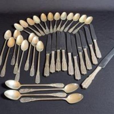 Westmoreland Sterling Silver Spoons & Knives 