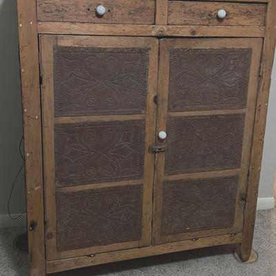 Antique Wooden Pie Safe