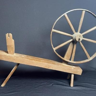 Wood Spinning Wheel 
