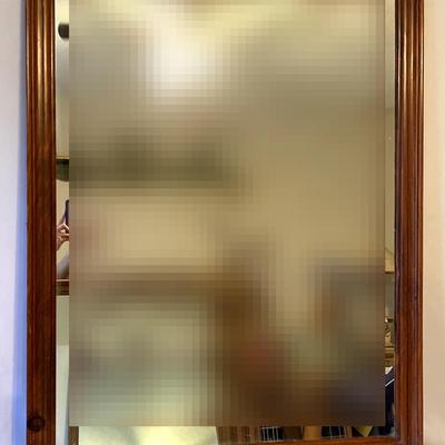 Large Wood Framed Mirror