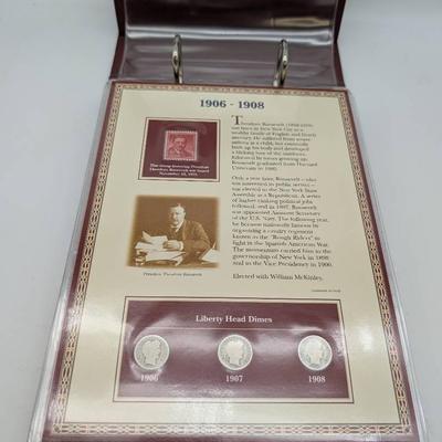 Early 20th Century Dimes Collector Set