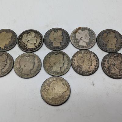 11 Barber Quarters...1894-1902