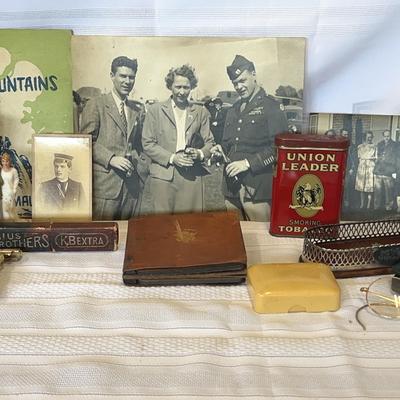 Military and antique collectibles