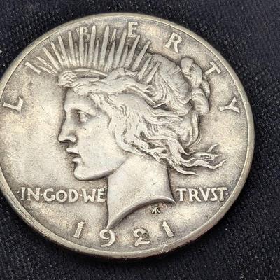 1921 Silver Peace Dollar