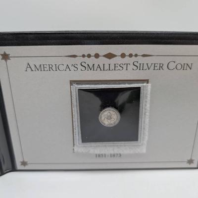 1853 Silver Three Cent Piece 