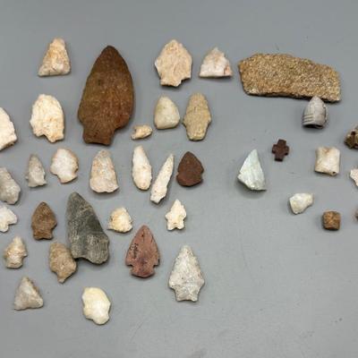 Diggers Lot-Native American Artifacts And More 