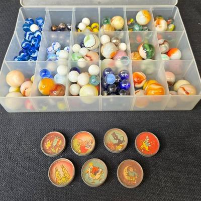 Vintage Marbles & German Dexterity Toys