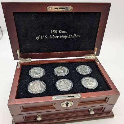 150 Years Of Silver Half Dollars Set