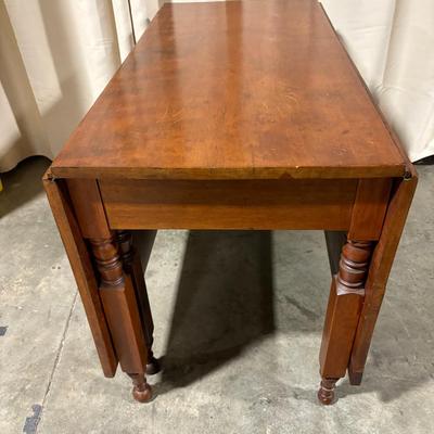 Vintage Drop Side Gate Leg Table