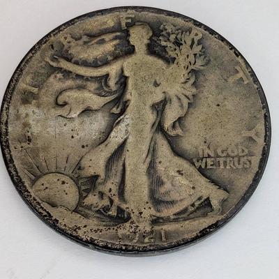 1921 Walking Liberty Half Dollar