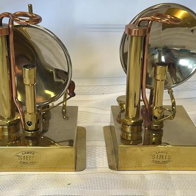 Rebrassed Lampe Siris Antique Train Lights 