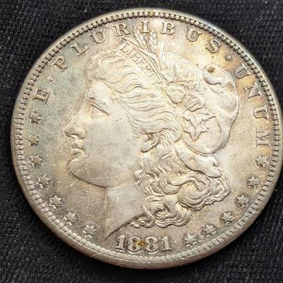 1881-S Morgan Silver Dollar 