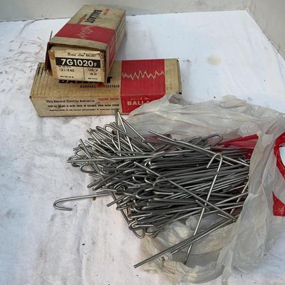 2 New Electrical 7G1020F Ballasts, Pile Of Tent Stakes