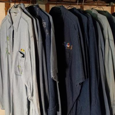 Lot Of Women's Denim Shirts (11)