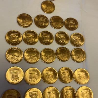 Minnesota Territorial Centennial Coins- Lot Of 25