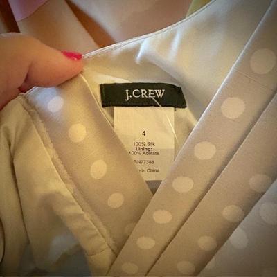 J.Crew silk dress