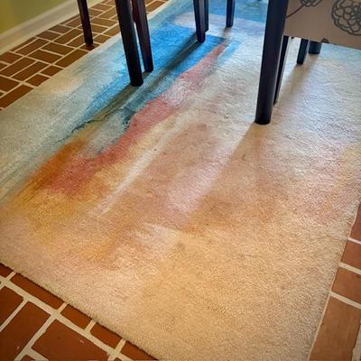 West Elm "Brushed Palette" 5x8 area rug